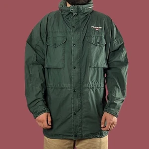 90s Polo by Ralph Lauren / Polo Sport Vintage Men's M65 Style Field Jacket - L - Picture 1 of 11