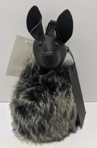 NUEVO Bolso Kendall + Kylie Mujer Bambi Gris Dije Cuero Piel Sintética - Imagen 1 de 7