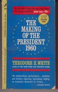 The Making of the President - 1960 by Theodore H. White ( Vintage Paperback: H - Imagen 1 de 4