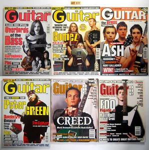 Vintage Guitar Magazines 1990's 6 Issues Guitar One & Guitar Magazine Lot C77 - Bild 1 von 7