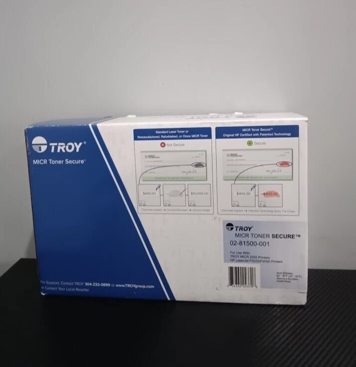 Cartucho de tóner MICR Troy 02-81500-001 HP LaserJet P2035 Foto 1 de 1