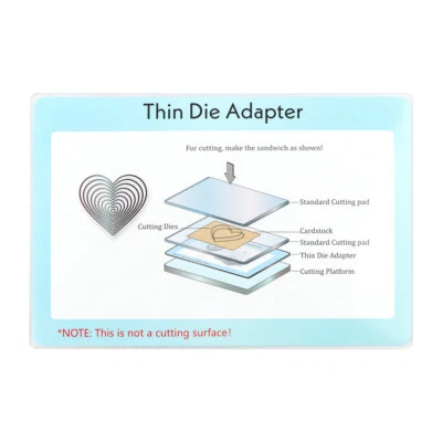 Almohadilla adaptadora estándar de plástico para PC para máquina de troquelado y estampado en relieve Foto 1 de 4