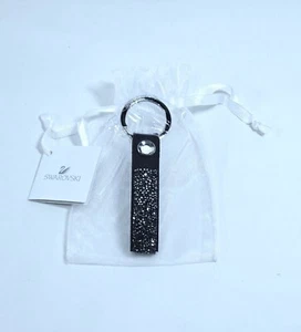 Swarovski Glam Rock Key Ring Black Strap - 5467075 - MLGLD/STS - Picture 1 of 5