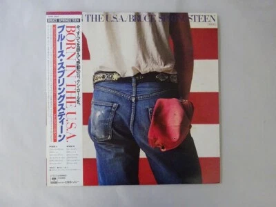 Bruce Springsteen Born in The USA CBS/Sony 28AP 2850 Japan promo VINYL LP OBI - Bild 1 von 3