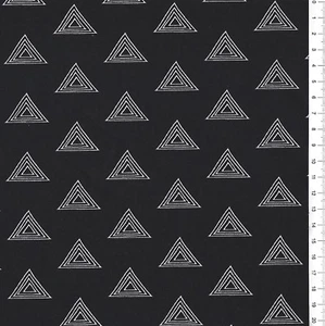 (€ 18,00/m) Patchworkstoff - " PRISMA Elements " schwarz - 25 x 110cm - Bild 1 von 1