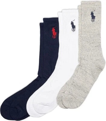 Calcetines clásicos POLO RALPH LAUREN para hombre (7431) C2 (347T) Foto 1 de 4