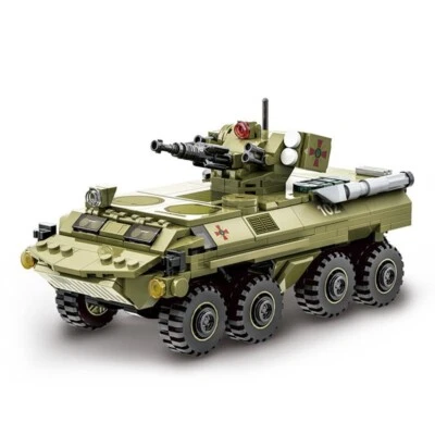 Armored Reconnaissance Anti Aircraft Vehicle Infantry Tank Building Blocks - Image 1 of 4