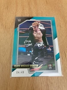FLASH MORGAN WEBSTER TEAL 04/49 PANINI WWE NXT UK 2.0 2022 - Picture 1 of 4