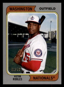 2020 Topps Archives Silver #194 Victor Robles /99 - Picture 1 of 2