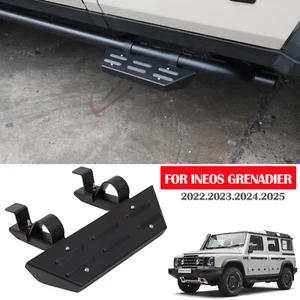 Pedal de puerta lateral Rock Rail peldaños laterales para Ineos Grenadier 2022-2024 acero al carbono - Imagen 1 de 24