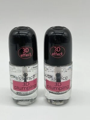 2xEssence 3D Plumping Gel Top Coat 2x8 ml - Bild 1 von 2