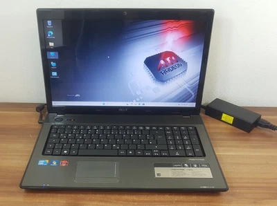 17" Gaming Acer Aspire 7741G i5 2x2,67GHz 6GB/240GB SSD HDMI Radeon 5470 DVD - Bild 1 von 4