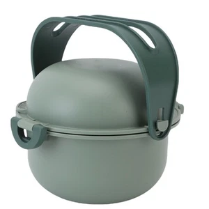 Portable Dog Dual Bowls 2 In 1 Portable Dog Bowls Sealing Lock With Handle For - Picture 1 of 22