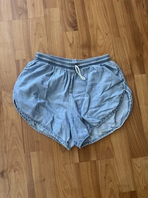 Vintage American Apparel Denim Running Shorts XS Made In USA - Image 1 of 4