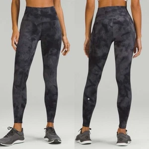 Lululemon Wunder Train High-Rise Tight 25" Diamond Dye Pitch Grey Graphite Gr. 14 - Bild 1 von 8