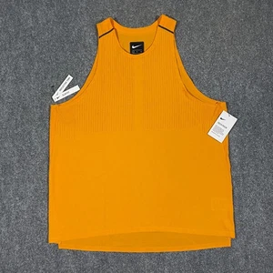 Nike Air Tech Pack Reflectante Correr Camiseta sin Mangas Camisa Adulto XL Calce Ajustado Naranja - Imagen 1 de 20