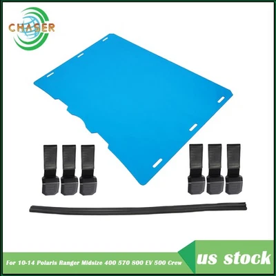 New Full Windshield For 10-14 Polaris Ranger Midsize 400 570 800 EV 500 Crew - Image 1 of 4