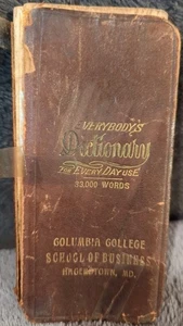 RARE Antique Vintage 1914 Everybody's Dictionary Everyday Use 33,000 Words - Picture 1 of 13