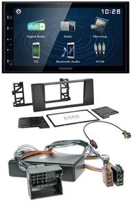 Kenwood 2DIN Bluetooth MP3 USB DAB Autoradio für BMW 5er E39 X5 E53 Aktivsystem - Bild 1 von 8