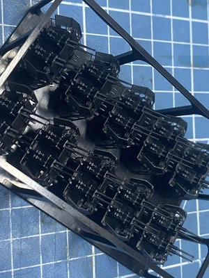 3D printing kit 1/200 US Navy Bofors 40 mm Quadruple Mount shield plate 10/pcs - Image 1 of 4