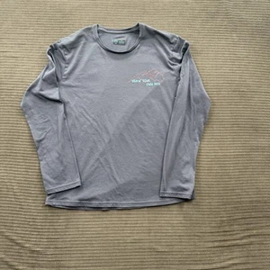 Janji X Christian Summit Run Field Map Shirt Herren Medium Blau Grau Running. - Bild 1 von 10