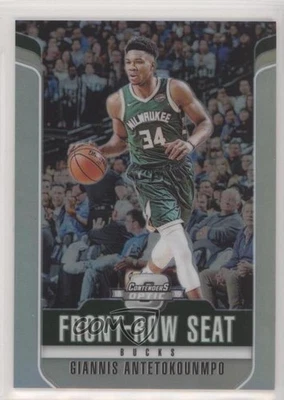 Panini Contenders Optic 2018 asiento de primera fila Prizms Giannis Antetokounmpo #5 G0W Foto 1 de 3