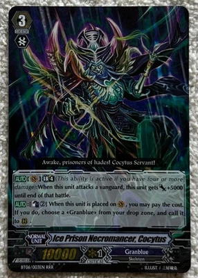 Cardfight!! Vanguard ICE PRISON NECROMANCER, COCYTUS #BT106/003 EN Breaker Limit - Image 1 of 2