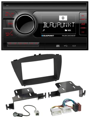 Blaupunkt MP3 Bluetooth DAB 2DIN SD USB Autoradio für Hyundai ix35 (ab 2013) - Bild 1 von 4