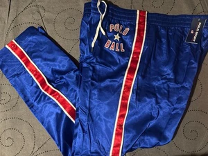 POLO RALPH LAUREN SPORT BASKETBALL BLUE RED WHITE SWEATPANTS SIZE XL MEN $298.00 - Picture 1 of 6