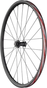 Ruota anteriore Fulcrum rosso rapido 3 ferrovie dello stato 700c 12x100 mm blocco centrale TCS nero - Foto 1 di 3