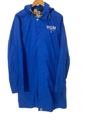 A BATHING APE Coat blue XL Used - Image 1 of 4
