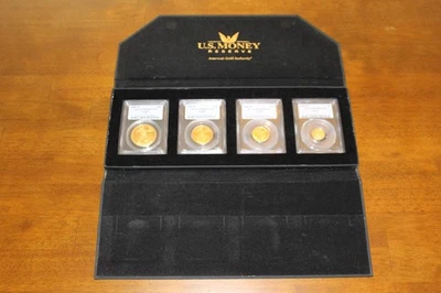 Juego American Gold Eagle 2008-W a prueba de 4 monedas PR69DCAM Foto 1 de 4