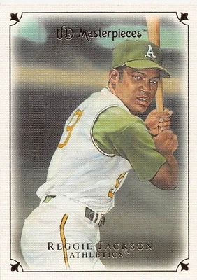 2007 UPPER DECK MASTERPIECES (#89) - REGGIE JACKSON - Image 1 of 2