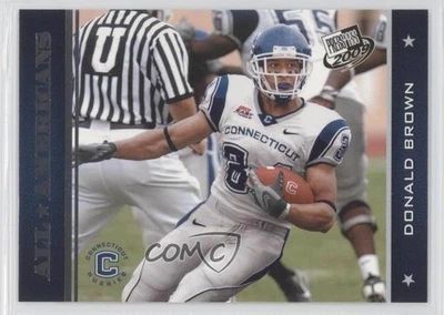 2009 Press Pass Donald Brown #78 Rookie RC - Image 1 of 2