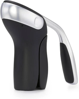 OXO Steel Vertical Lever Corkscrew with Removable Foil Cutter - Image 1 of 4
