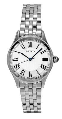 Seiko Classic Stainless Steel Silver Dial Quartz SUR609P1 Women's Ladies Watch - image 1 of 3