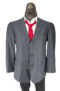 Chaqueta Blazer Hugo Boss Hombres Rossellini/Película 54% Lana Talla L - Imagen 1 de 14