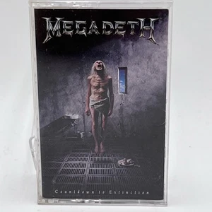 Megadeth Countdown To Extinction 1992 Cassette Tape Capitol Thrash Metal TESTED - Picture 1 of 14