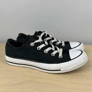 Converse Women’s Size 6.0 All Star Chuck Taylor Low Top Black & White Shoes - Picture 1 of 11
