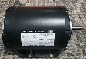 NEW A.O.SMITH AC MOTOR #316P760 TYPE FH, 1/2 HP, 1725 RPM, 115V, 7.2A, 60HZ - Bild 1 von 8