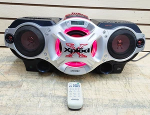 Sony Xplod CFD-G700CP CD/Radio/Cassette Boombox W/ REMOTE *NO ANTENNA* - Picture 1 of 12