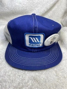 VINTAGE Maytag Company Newton Iowa Advertising Novelty Truckers Cap Button - Picture 1 of 5