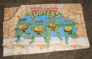 Funda de almohada de colección 1988 Mirage Studios TMNT Teenage Mutant Ninja Turtles - Imagen 1 de 2