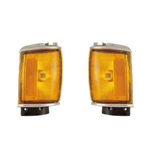 Corner Signal Lights Pair Set for 87-88 Toyota 4WD/87-89 4Runner (Chrome) - Picture 1 of 1