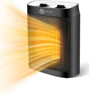 Maxesla Stufetta Elettrica Basso Consumo, 1500W Termoventilatore Ceramica, 2 Mod - Foto 1 di 12