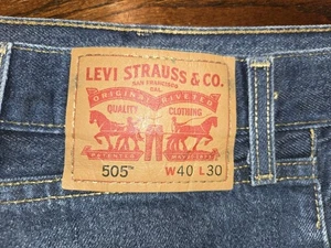 Levi Strauss & Co 505 W40 X L30 Herren Jeans - Bild 1 von 7