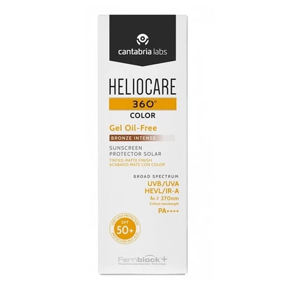 Heliocare 360 Colores Gel Sin Aceite Bronce Intenso SPF50 Foto 1 de 4