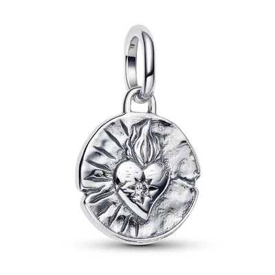 PANDORA Schmuck Medaillon Anhänger Silber Herz 793975C01 - Bild 1 von 2