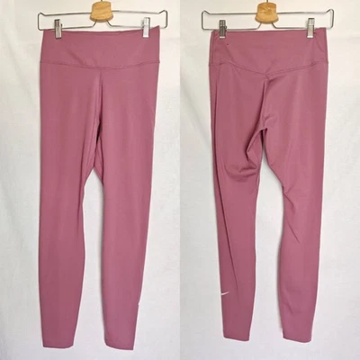 Nike One Sculpt Tight Leggings Mauve Pink DD0252-533 Small High Rise 28" Inseam - Image 1 of 4