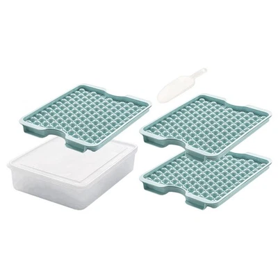  1 Satz Eiswürfelformen, Eiswürfelbereiter, Eiskugelbereiter mit Deckel und - Bild 1 von 4
